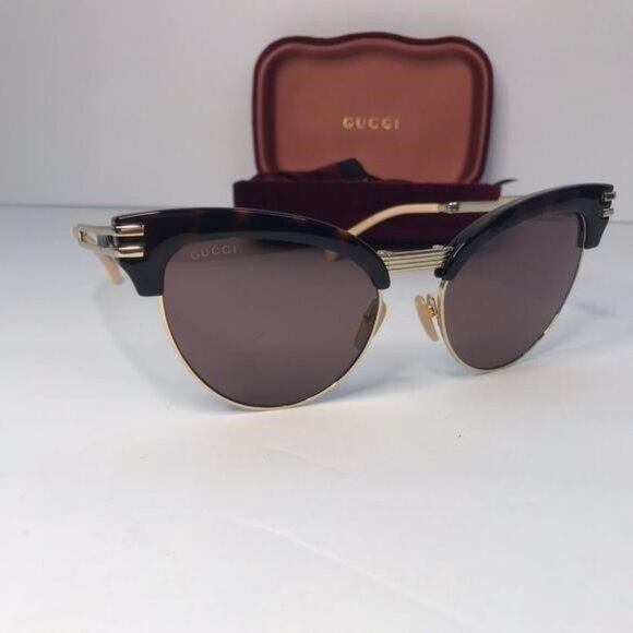 Model: GG1227S 002' New  - 💯 Original   Cat Eye-Frame Injection Sunglasses - Picture 1 of 16